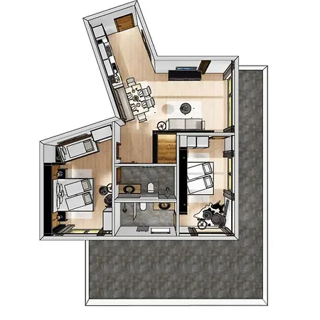 Apartment Relax Apartments Ladis Ladis